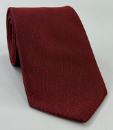 Dark Burnt Orange Mulberrywood Weave Silk Tie MWT-10